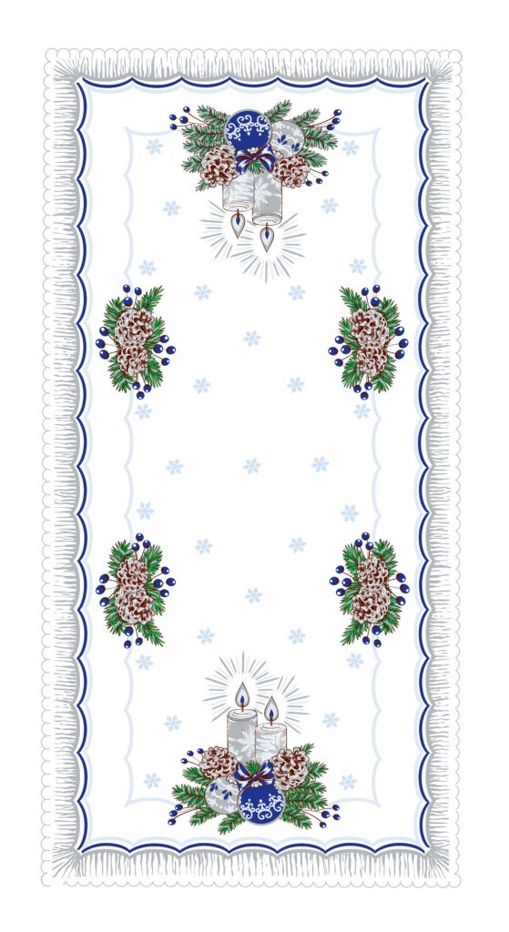 Bieżnik świąteczny 50 x 100cm- STROIK– różne kolory