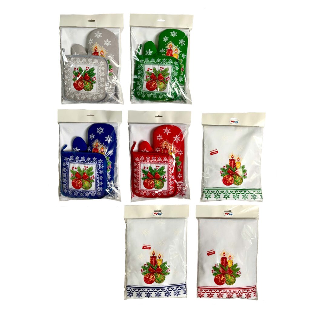Komplet kuchenny STROIK– różne kolory (eurozawieszka)