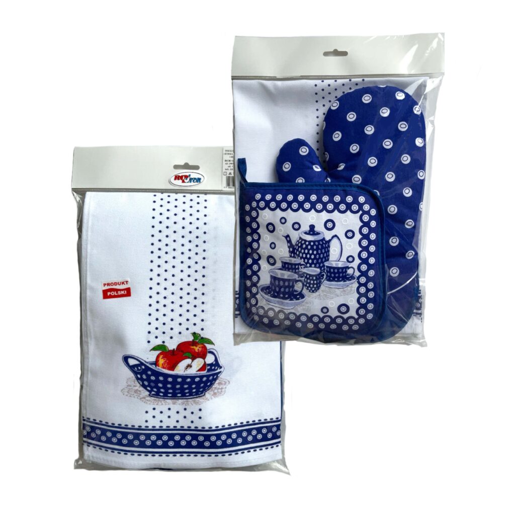 Komplet kuchenny CIASTKO granat