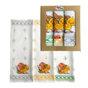 Komplet ściereczek – KURCZAKI - obrazek 3