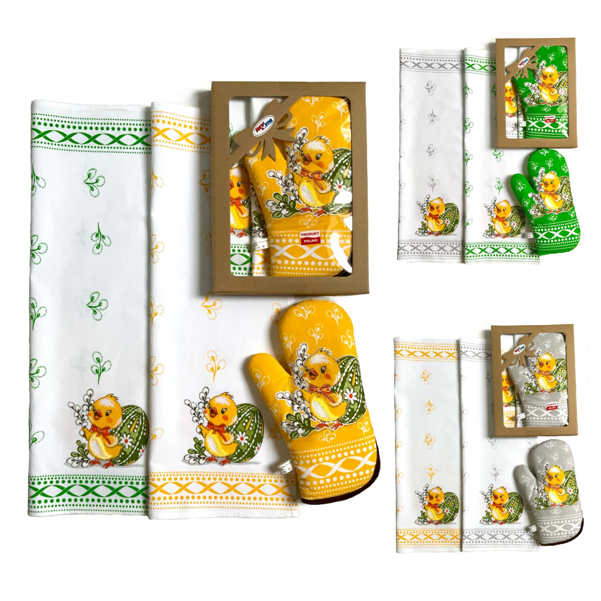 komplet ścierka+ rękawca kurka