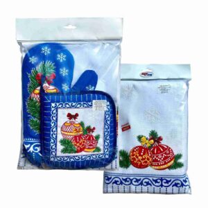 Komplet kuchenny BAŃKI– różne kolory (eurozawieszka) - obrazek 3