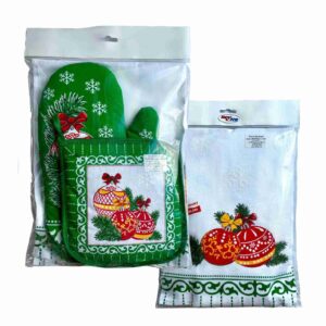 Komplet kuchenny BAŃKI– różne kolory (eurozawieszka) - obrazek 5