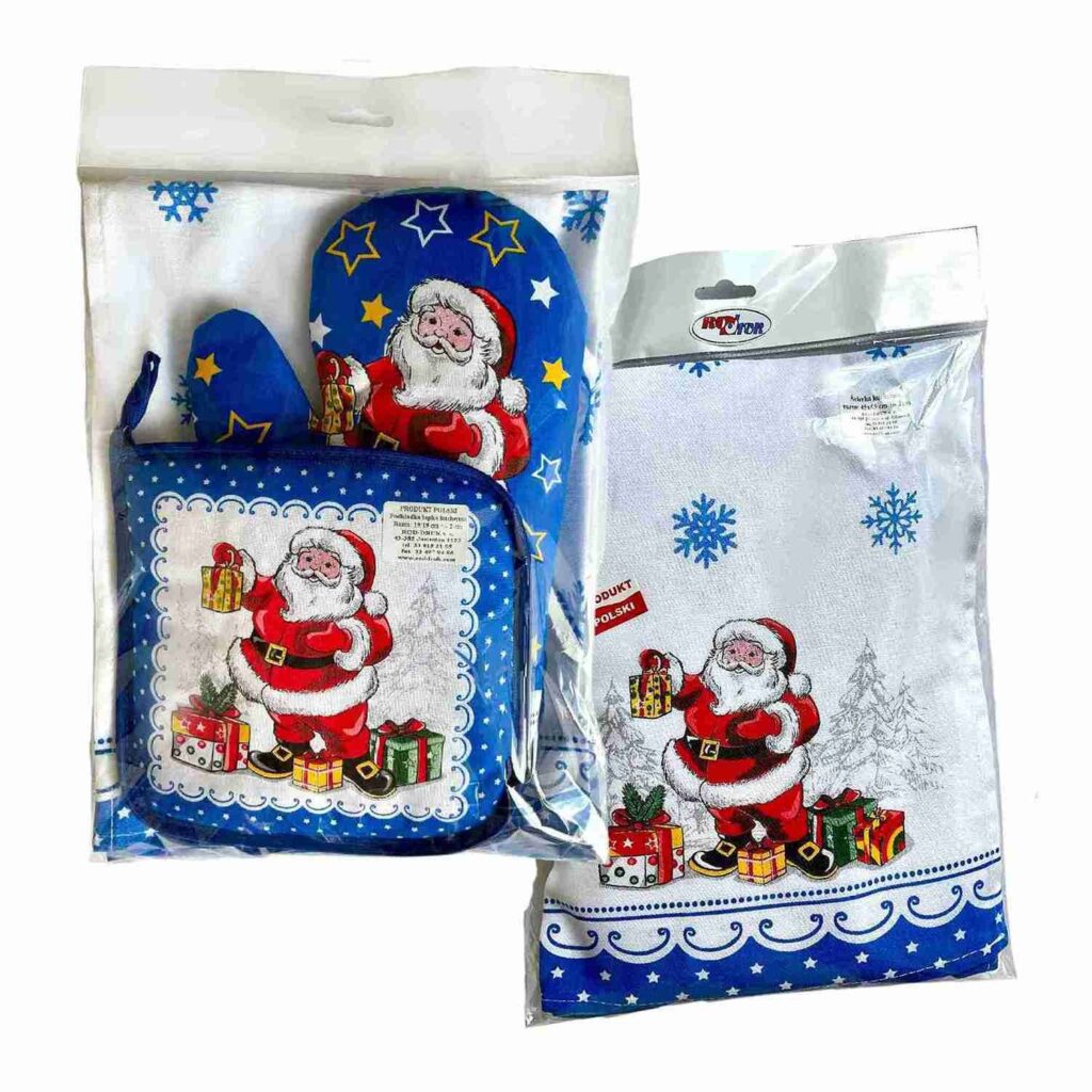 Komplet kuchenny MIKOŁAJ– różne kolory (eurozawieszka)