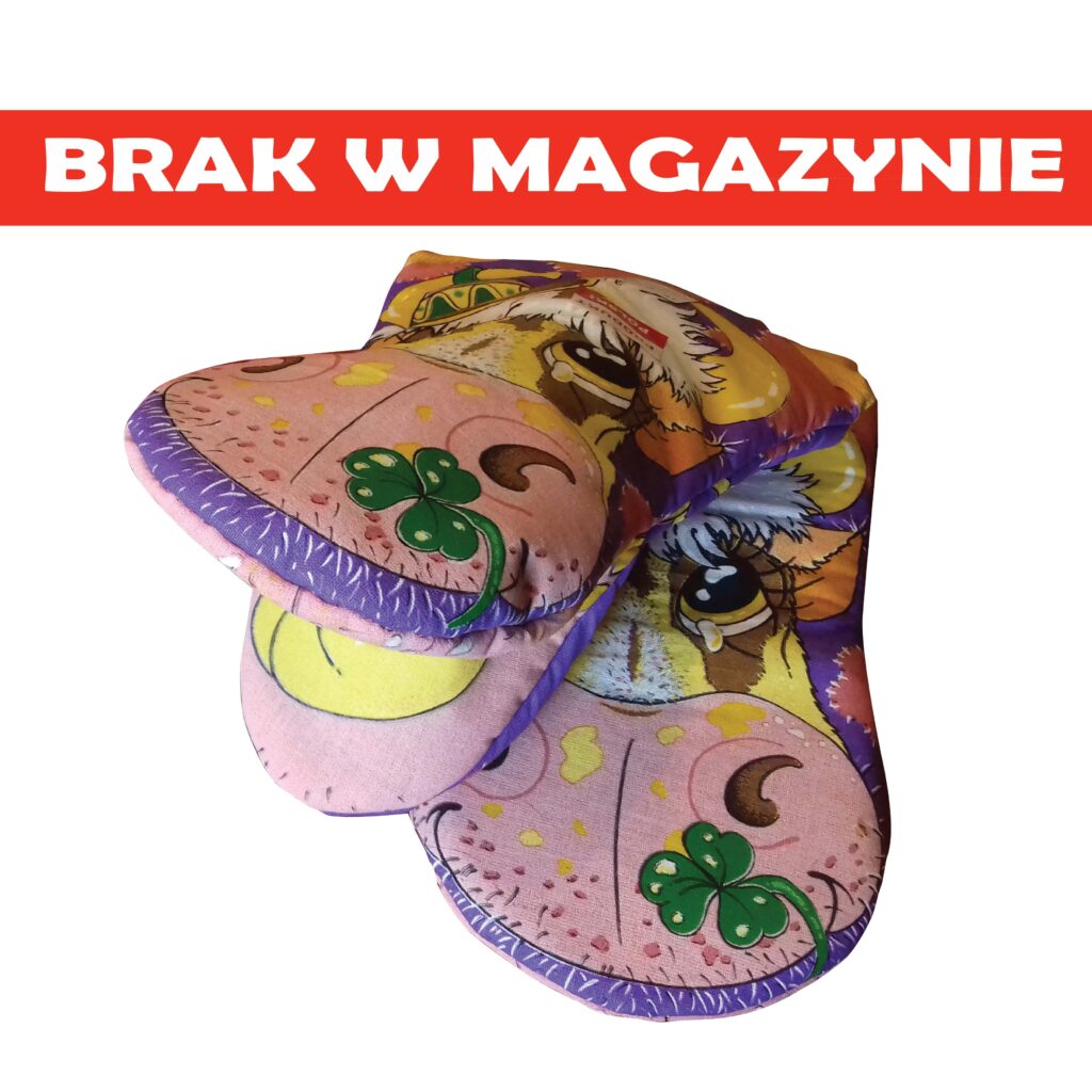 Rękawica kuchenna - pacynka krowa