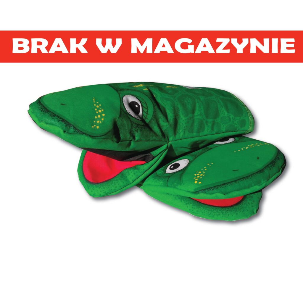 Rękawica kuchenna - pacynka żaba