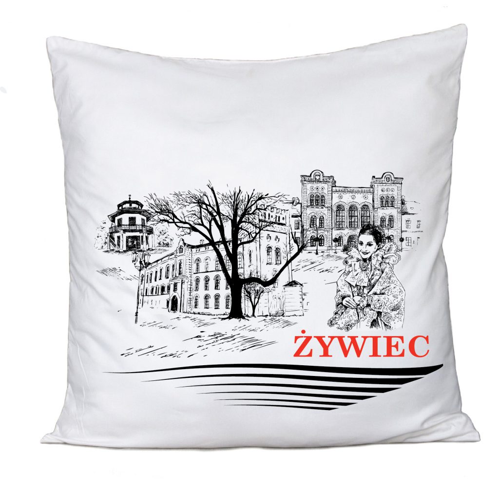 Poduszeczka z nadrukiem –  Żywiec