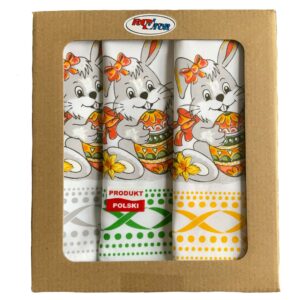 Komplet ściereczek – ZAJĄCZKI - obrazek 2