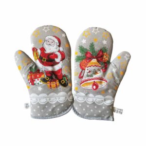 Rękawica kuchenna  MIKOŁAJ-DZWONECZEK – różne kolory - obrazek 4