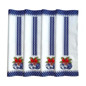 Ściereczka kuchenna BOMBKI Z KROPECZKAMI GRANAT - obrazek 2